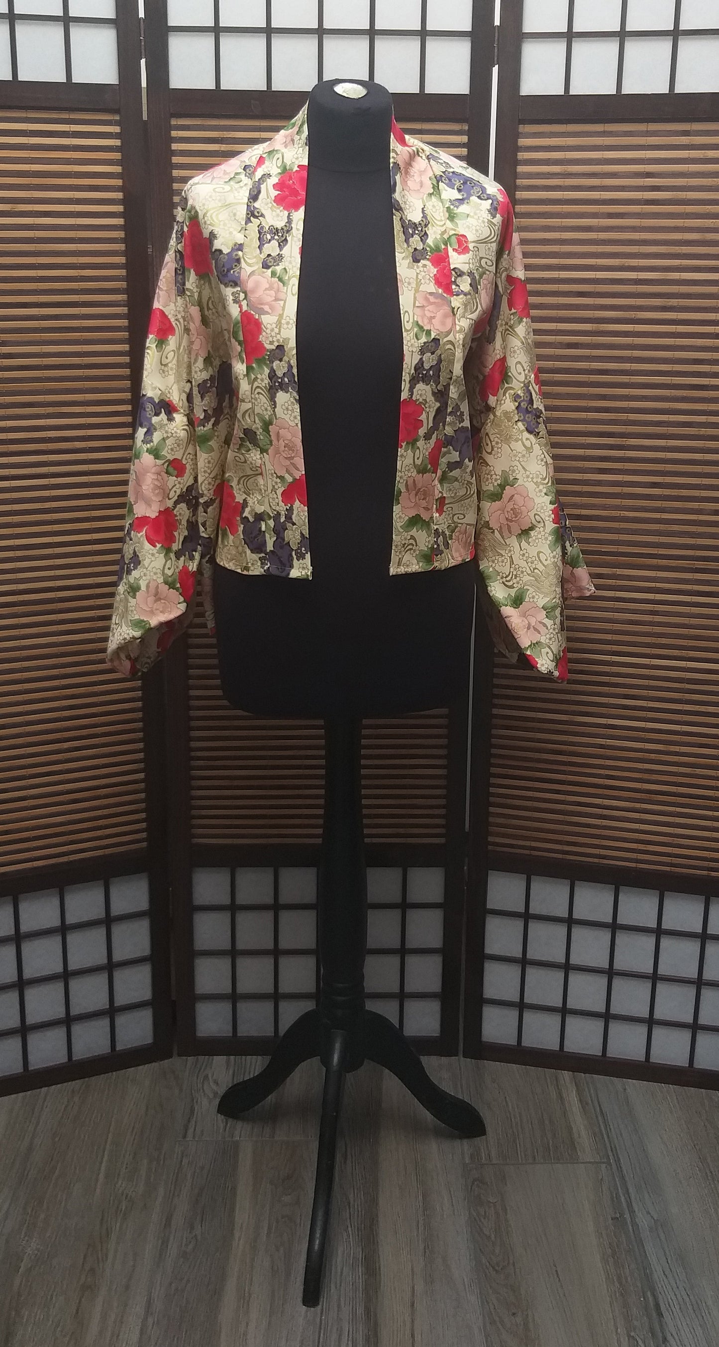 Kimono veste lions beige