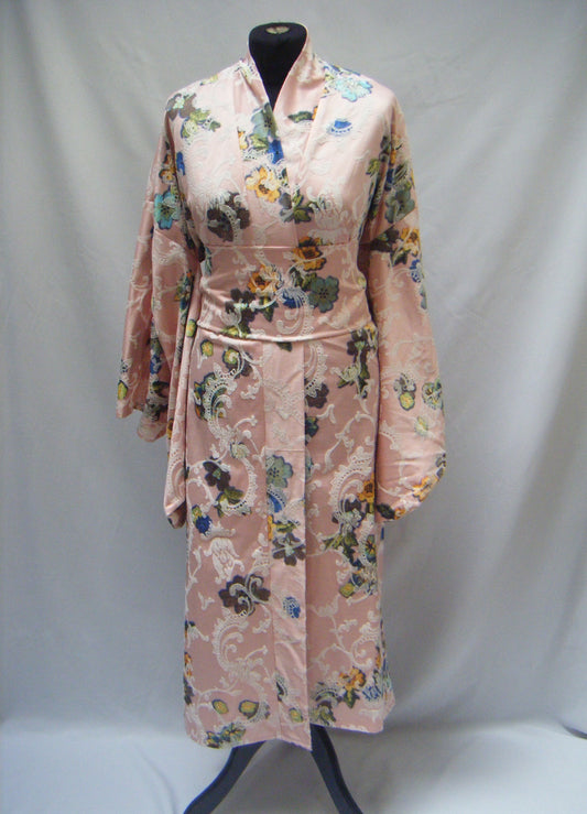 Kimono long rose floral