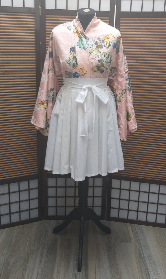 Kimono veste rose floral