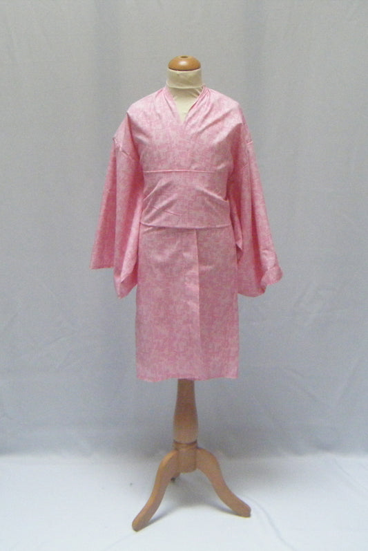 [PROMO] Kimono enfant rose clair